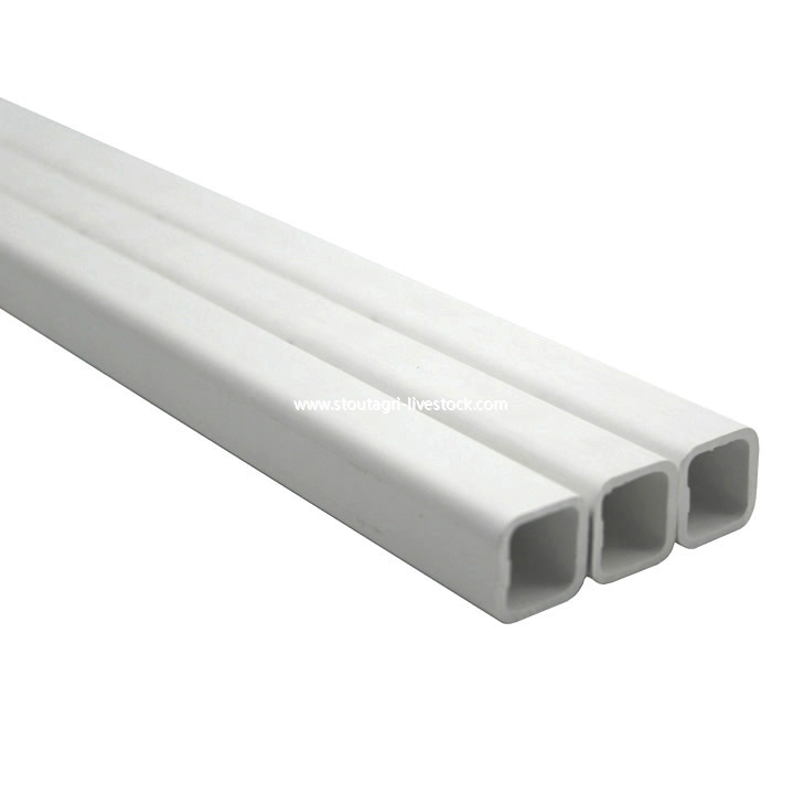 Square PVC water pipe